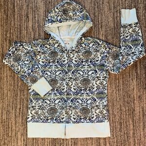 Columbia Girls Size Large‎ Full Zip Hoodie Jacket Multicolor Printed